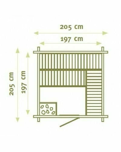 Finse sauna Sauna