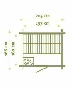 Finse sauna Sauna