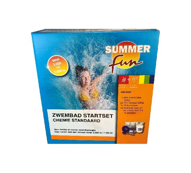 Summer fun zwembad startset chemie standaard