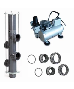 Besgo terugspoelventiel set voor 1,5” zandfilters (50 mm)